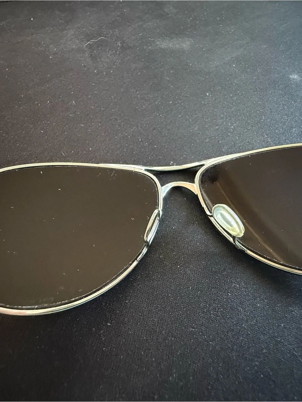 Oakley Feedback Silver Aviator Sunglasses Prizm Grey OO4079-40